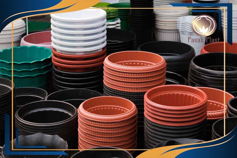 تولید گلدان پلاستیکی