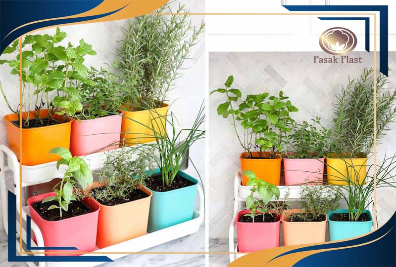 تولید گلدان پلاستیکی