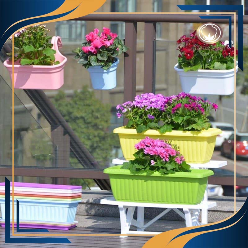 تولید گلدان پلاستیکی