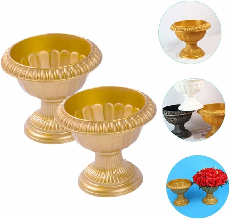 گلدان پلاستیکی پایه دار