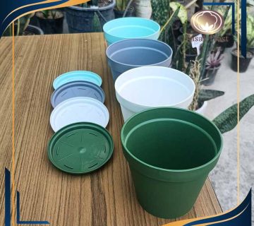 گلدان پلاستیکی شهرآذین