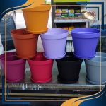 گلدان پلاستیکی شهرآذین