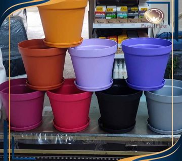 گلدان پلاستیکی شهرآذین