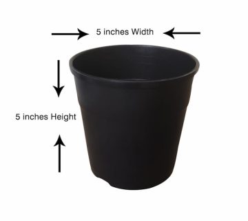سایز گلدان پلاستیکی
