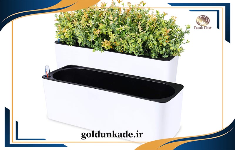 گلدان پلاستیکی بزرگ