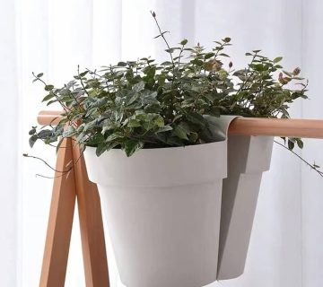 گلدان پلاستیکی دو طرفه