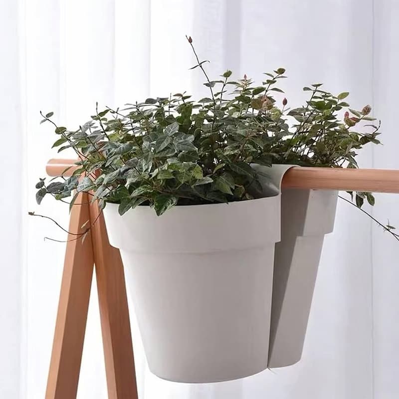 گلدان پلاستیکی دو طرفه