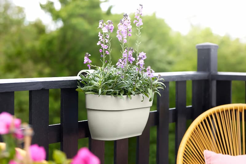 گلدان پلاستیکی دو طرفه