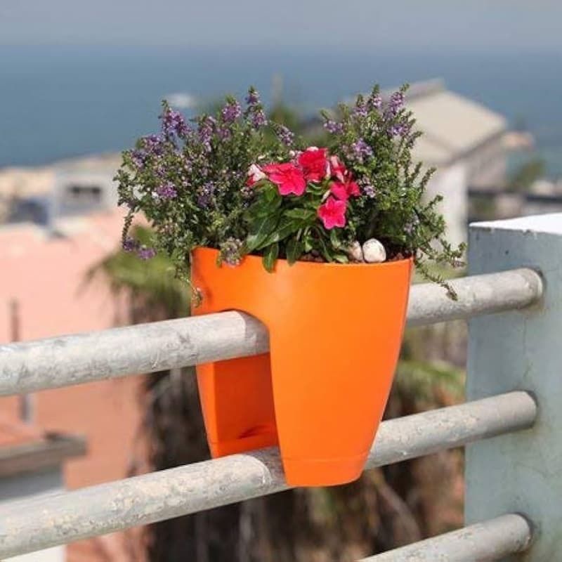 گلدان پلاستیکی دو طرفه