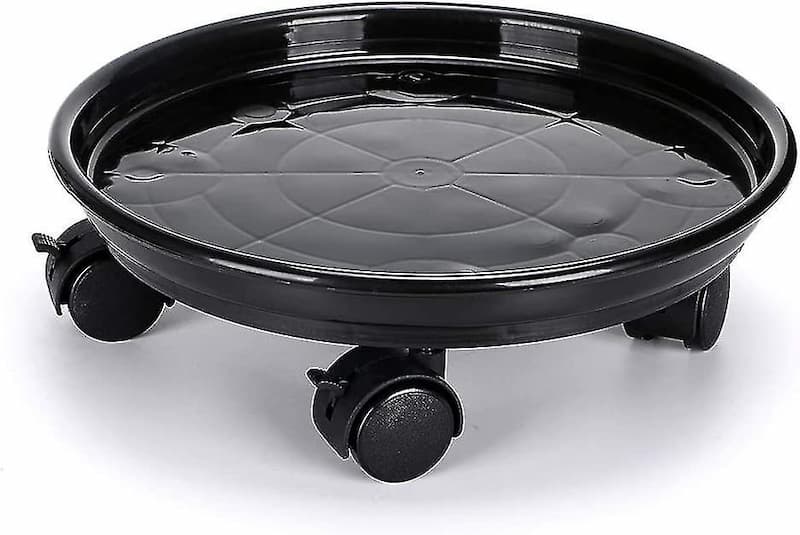 گلدان پلاستیکی چرخدار