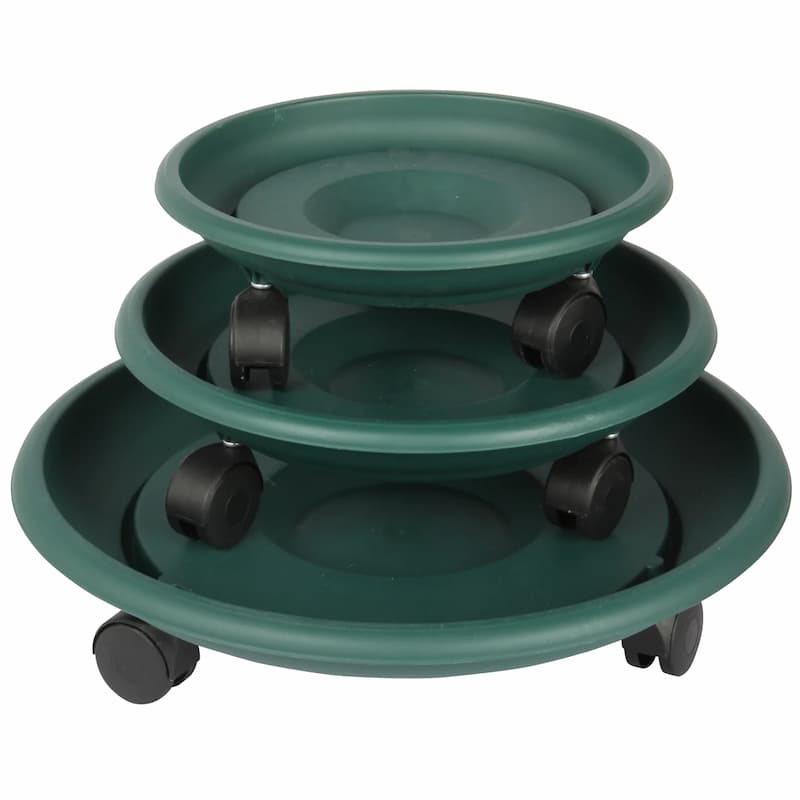 گلدان پلاستیکی چرخدار