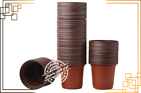 گلدان پلاستیکی نشایی