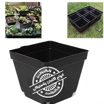 گلدان پلاستیکی نشایی