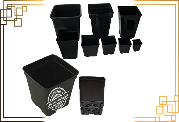 گلدان پلاستیکی نشایی