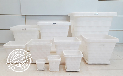 گلدان پلاستیکی عرشیا