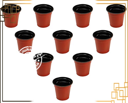 گلدان پلاستیکی ژله ای