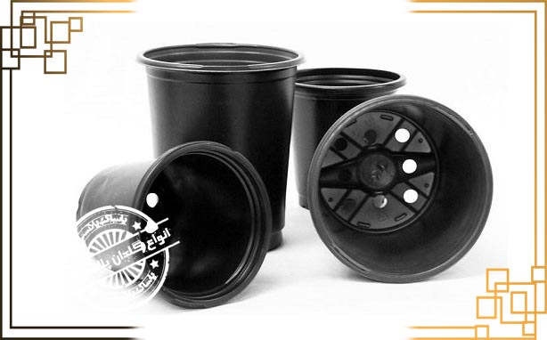 گلدان پلاستیکی ژله ای