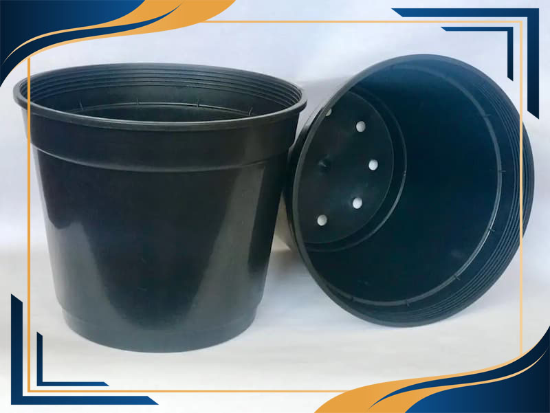 گلدان پلاستیکی سطل 10