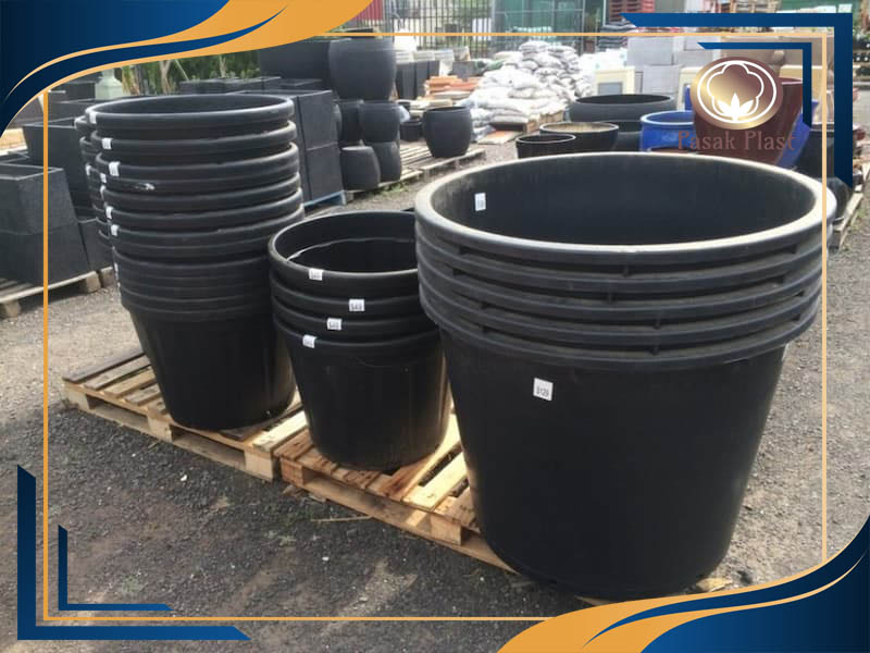 گلدان پلاستیکی سطل 10