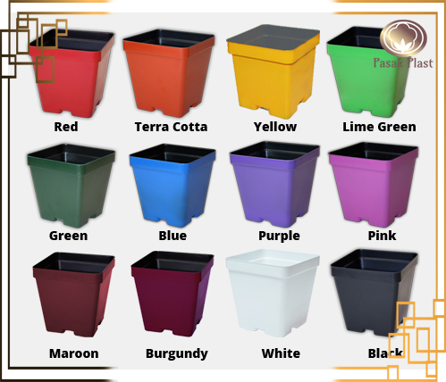 جعبه گلدان پلاستیکی