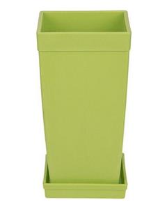 گلدان پلاستیکی بلند