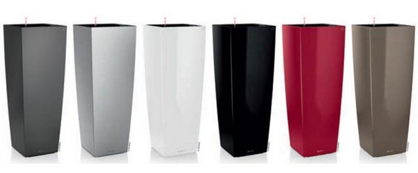 گلدان پلاستیکی بلند