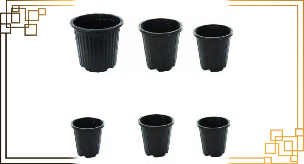 گلدان پلاستیکی سطل 4