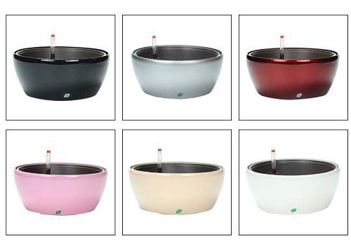 گلدان پلاستیکی خود آبیار