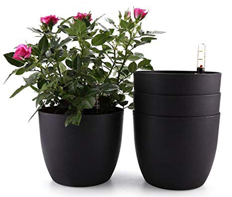 گلدان پلاستیکی خود آبیار