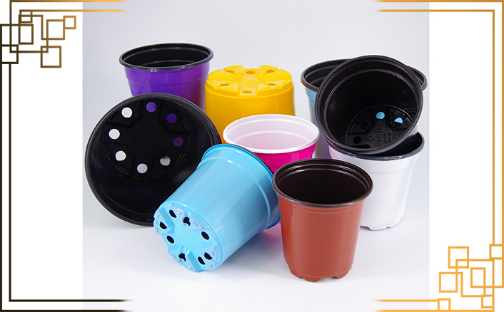 گلدان پلاستیکی ارزان