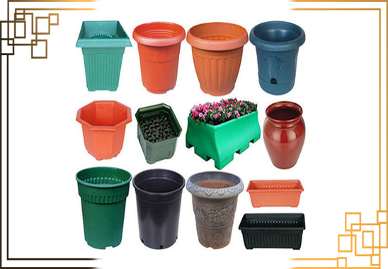 گلدان پلاستیکی بالکنی