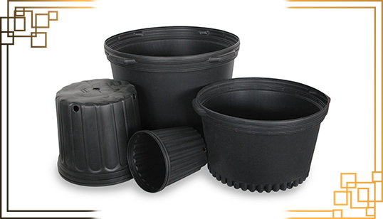 گلدان پلاستیکی بازیافتی