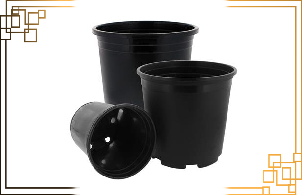 گلدان پلاستیکی بازیافتی