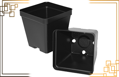 گلدان پلاستیکی بازیافتی