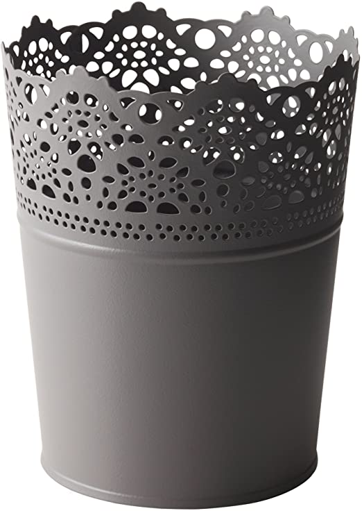 گلدان پلاستیکی لبه توری