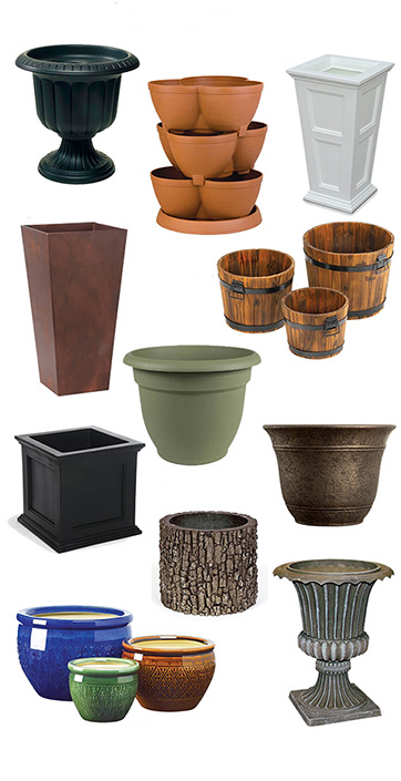 گلدان پلاستیکی شیک