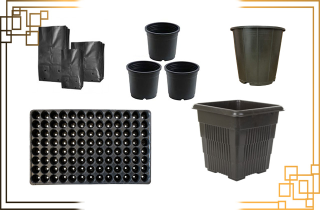 گلدان پلاستیکی کشاورزی