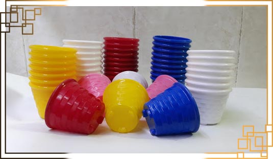 گلدان پلاستیکی کاکتوس