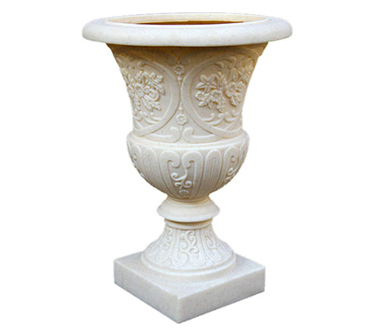 گلدان پلاستیکی طرح سنگ