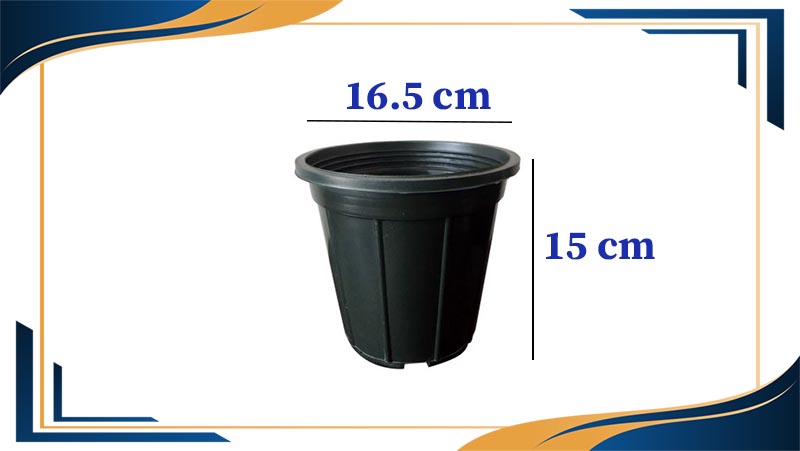 گلدان سطل 3 پلاستیکی