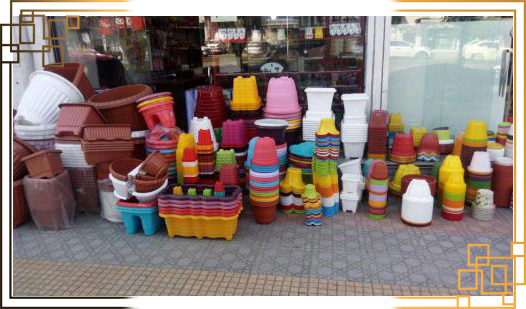 گلدان پلاستیکی بیتا