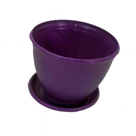 انواع سایز گلدان گرد پلاستیکی