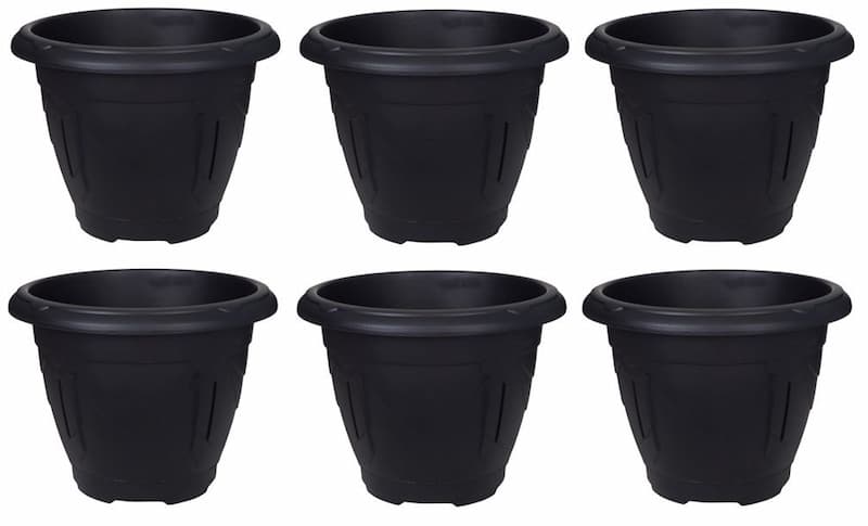 گلدان پلاستیکی سطل