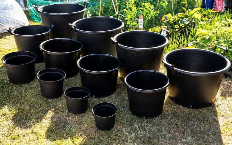 گلدان پلاستیکی طرح جدید