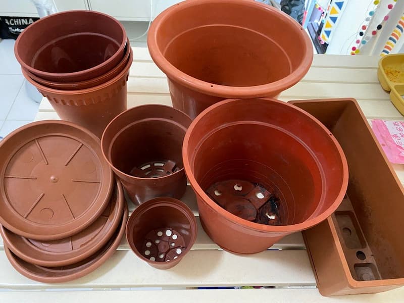 گلدان پلاستیکی طرح جدید