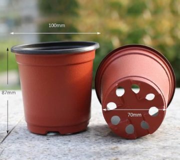 فروش عمده گلدان پلاستیکی نازک ژله ای