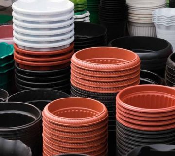 قیمت انواع گلدان های جدید پلاستیکی مناسب گلخانه