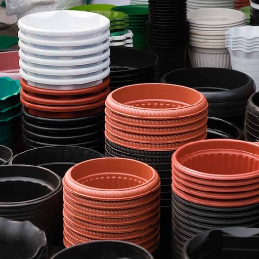 قیمت انواع گلدان های جدید پلاستیکی مناسب گلخانه