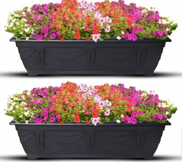 گلدان پلاستیکی طولی