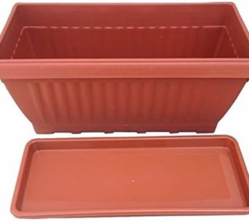 گلدان پلاستیکی بزرگ